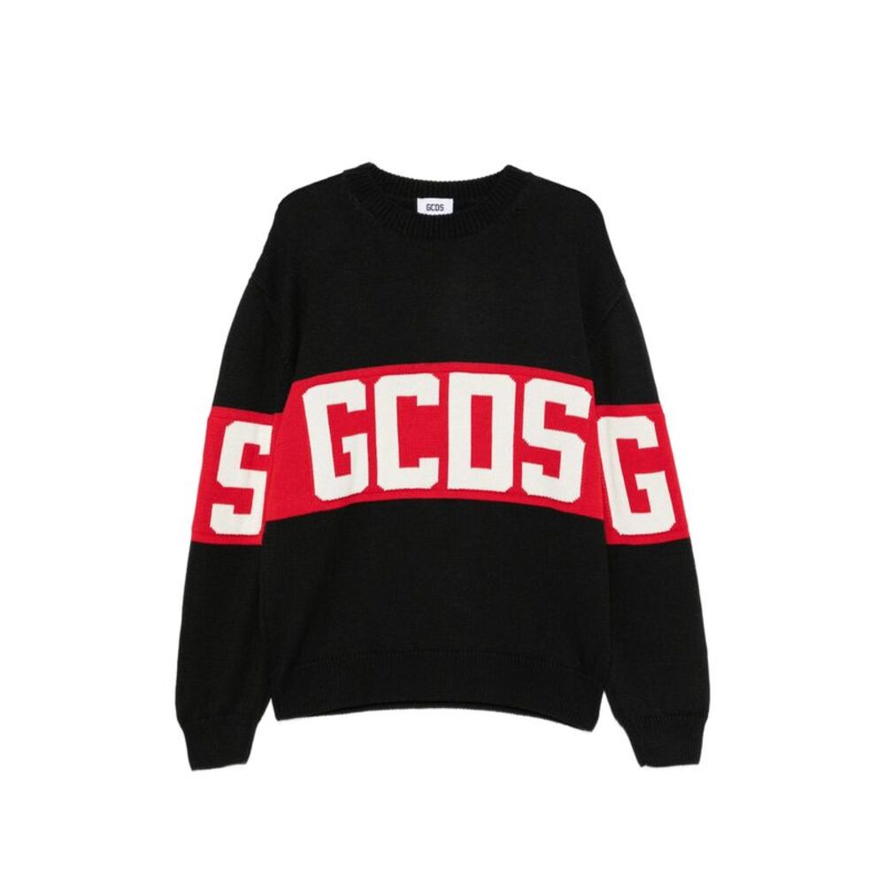 Gcds Black Sweaters & Knitwear - Jumpers Men